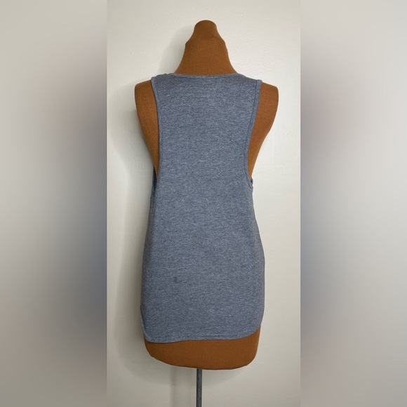 Old Navy Gray Love Wins Tank Top Size Medium - Picture 3 of 7